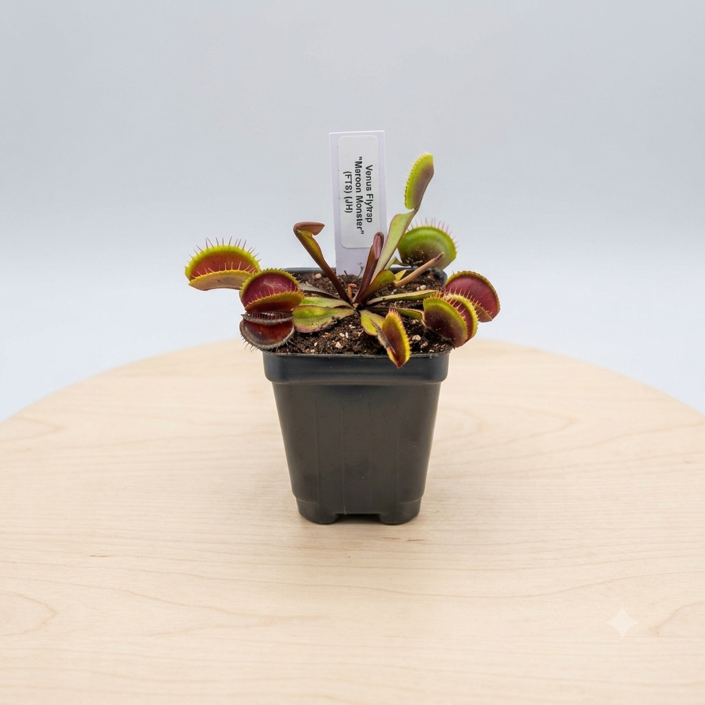 Venus Flytrap 'Maroon Monster'